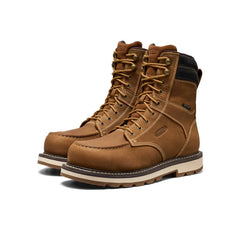 Men's Cincinnati 8" Waterproof 90° Heel Boot (Carbon Toe)