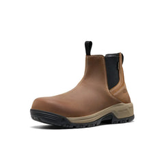 Men's Evanston Chelsea Waterproof Work Boot (Carbon Toe)